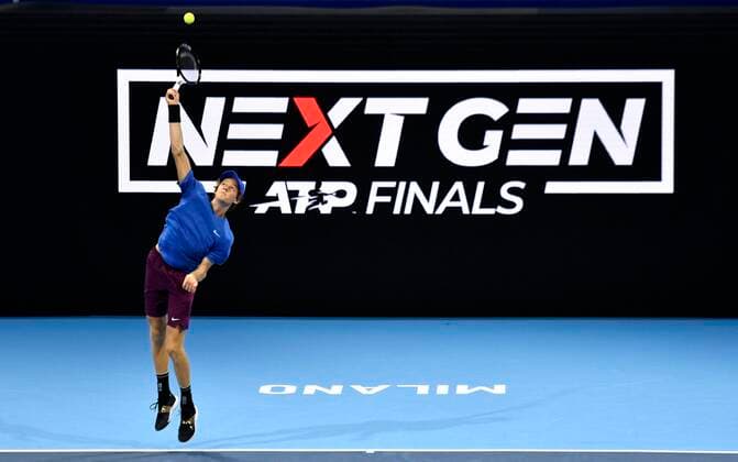 IPP20191105 Tennis: Next Gen ATP, Tennis Herren Finals, jannik sinner (ita) (Verwendung nur in Deutschland - GERMANY ONLY) *** IPP20191105 Tennis Next Gen ATP Finals, jannik sinner ita use only in Germany GERMANY ONLY 