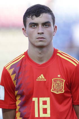 Spain s Pedri Gonzalez during the FIFA U-17 World Cup Brazil 2019 Group E match between Spain 0-0 Argentina at Estadio Kleber Andrade in Cariacica, Brazil, October 28, 2019. Noxthirdxpartyxsales  (115925166)