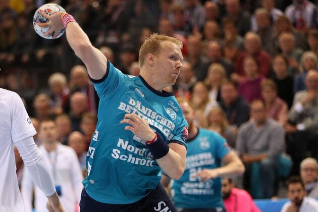 SG Flensburg-Handewitt vs Paris Saint-German HB, Handball, EHF Champions League Gruppenphase, 06.11.19; Flensburg Anders Zachariassen (SG Flensburg-Handewitt, 22) Copyright: xBEAUTIFULxSPORTS MarioxM.xKobergx