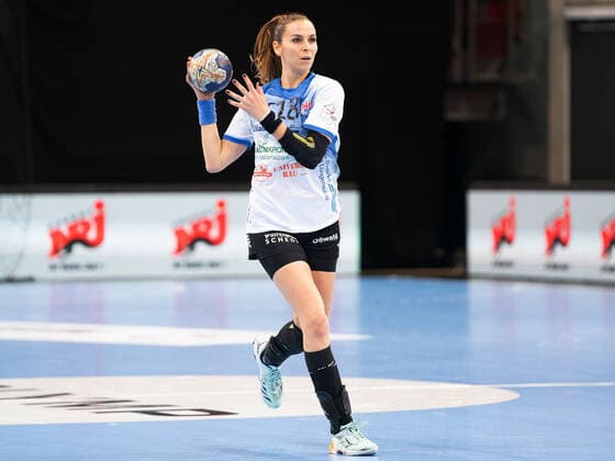 Iveta Koresova (Thüringer HC 18), SG BBM Bietighheim vs. Thüringer HC, Handball, Frauen, 1. Bundesliga, 06.11.2019 SG BBM Bietighheim vs. Thüringer HC, Handball, Frauen, 1. Bundesliga, 06.11.2019 Ludwigsburg Copyright: xEibner-Pressefotox EP_mst