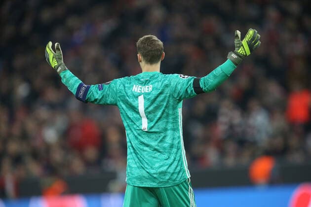 Manuel Neuer (Bayern) . FC Bayern München-Olympiakos Piräus . München, GER, 06.11.2019, Fussball-Champions League 2019-2020 .
