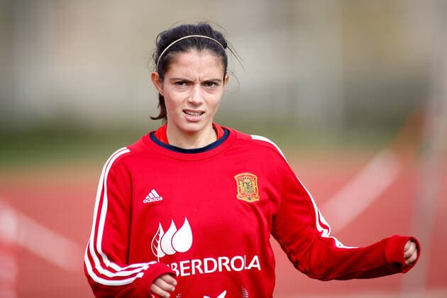 November 7, 2019, Las Rozas, MADRID, SPAIN: Aitana Bonmati, player of Women s Spain Team, during the training day of the Women Spain Team at Ciudad del Futbol of Las Rozas on November 07, 2019, in Madrid, Spain. Soccer: Women Spain Team Training Day - ZUMAa181 20191107_zaa_a181_098 Copyright: xAFP7x