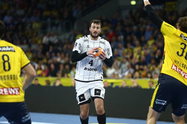 Domagoj Duvnjak (THW Kiel), Rhein Neckar Loewen vs THW Kiel, LIQUI MOLY Handball Bundesliga, 07.11.2019 Foto Eibner Rhein Neckar Loewen vs SG Flensburg Handewitt, DKB Handball Bundesliga, 21.04.2019 Mannheim Copyright: xNeisx Eibner-Pressefotox EP_ans