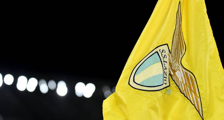 Lazio logo on the corner flag Roma 7-11-2019 Stadio Olimpico Football Europa League 2019 2020 SS Lazio - Celtic Photo Andrea Staccioli Insidefoto andreaxstaccioli