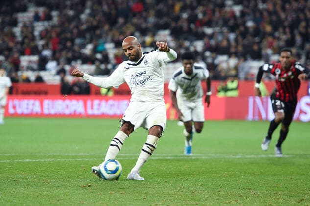 07 JIMMY BRIAND (BOR) - PENALTY - BUT FOOTBALL : Nice vs Bordeaux - Ligue 1 Conforama - 08 11 2019 FEP Panoramic 