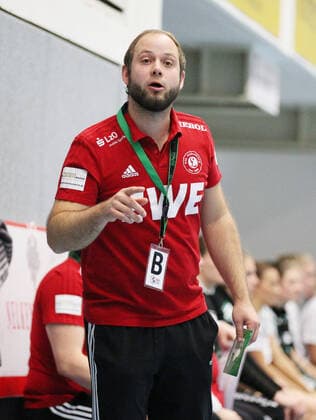 Niels Boetel (Trainer VfL Oldenburg) GER, Handball, 1. Bundesliga Frauen, HSG Blomberg-Lippe gegen VfL Oldenburg, 09.11.2019 Blomberg Copyright: xStrohdiekx Eibner-Pressefotox EP_jsk