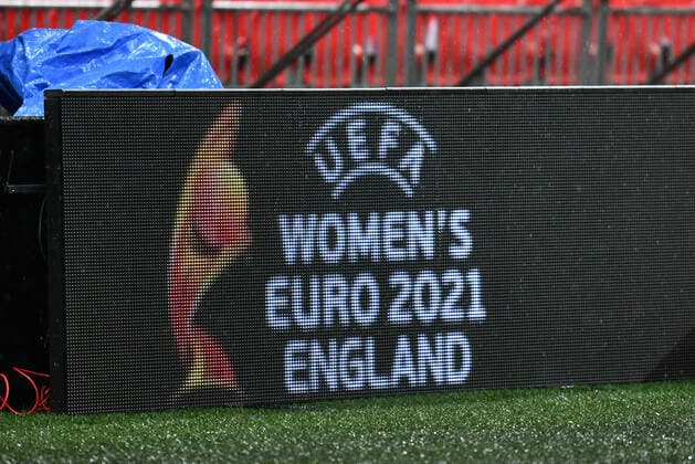 Werbebande - Ankündigung Euro 2021 England, 09.11.2019, London (England), Fussball, Freundschaftsspiel - England - Deutschland
