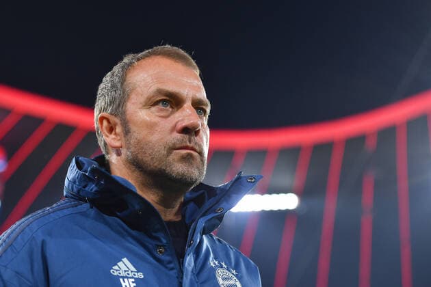 Hans Dieter Flick (Hansi ,Trainer Bayern Muenchen), Einzelbild,angeschnittenes Einzelmotiv,Portraet,Portrait,Porträt. Fussball 1. Bundesliga,11.Spieltag,Spieltag11, FC Bayern Muenchen M) - Borussia Dortmund (DO) 4-0, am 09.11.2019 in Muenchen A L L I A N Z A R E N A, DFL REGULATIONS PROHIBIT ANY USE OF PHOTOGRAPHS AS IMAGE SEQUENCES AND OR QUASI-VIDEO.
