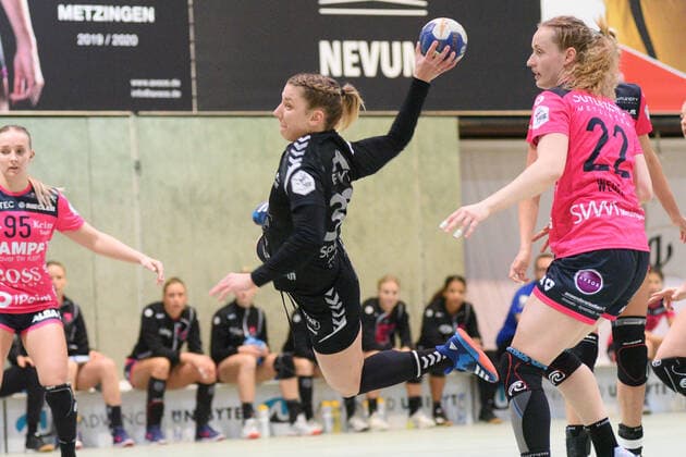 Anna Maria Spielvogel (HSG Bad Wildungen Vipers 33) TusSies Metzingen, Handball, HBF, Ligaspiel, 09.11.2019, Foto:TBaur Eibner TusSies Metzingen vs. HSG Bad Wildungen Vipers Metzingen Copyright: xBaur xEibner-Pressefotox EP_Toba