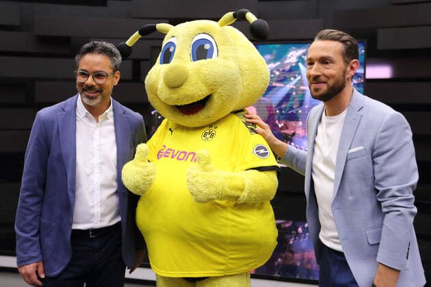 Sport Bilder des Tages DAVID WAGNER, EMMA, SVEN VOSS DAS AKTUELLE SPORTSTUDIO ZDF MAINZ 