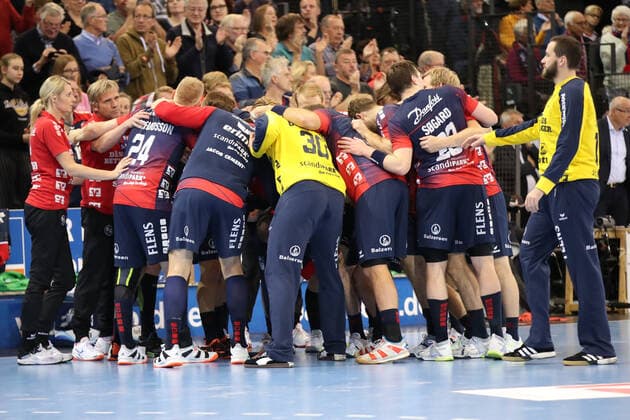 SG Flensburg-Handewitt vs Frisch auf Goeppingen, LIQUI-MOLY Handball Bundesliga, 10.11.19; Flensburg SG Flensburg-Handewitt Copyright: xBEAUTIFULxSPORTS MarioxM.xKobergx