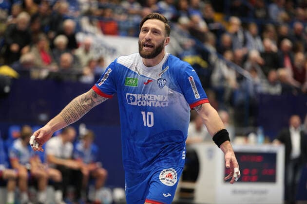 Fabian van Olphen (TBV Lemgo Lippe 10) GER, Handball, 1. Bundesliga, TBV Lemgo Lippe gegen Die Eulen Ludwigshafen, 10.11.2019 Lemgo Copyright: xStrohdiekx Eibner-Pressefotox EP_jsk