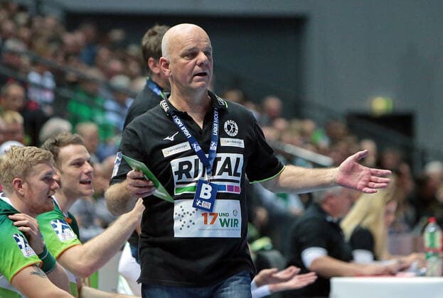 10.11.2019, xovx, Handball HBL, HSG Wetzlar - TSV Hannover Burgdorf emspor, Trainer Kai Wandschneider (HSG Wetzlar), Freisteller (DFL DFB REGULATIONS PROHIBIT ANY USE OF PHOTOGRAPHS as IMAGE SEQUENCES and or QUASI-VIDEO) Wetzlar
