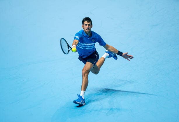 Novak DJOKOVIC (Serbia) during the Nitto ATP, Tennis Herren Tennis Finals London at The O2, London, England on 10 November 2019. Copyright: xAndyxRowlandx PMI-3191-0013