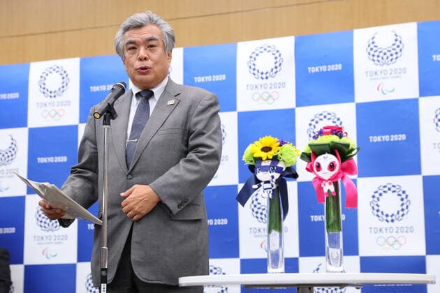 Yukihiko Nunomura, November 12, 2019 : Tokyo 2020 Olympic organizing committee announces the victory bouquet for Olympic and Paralympic Games in Tokyo, Japan. Noxthirdxpartyxsales  (116362269)