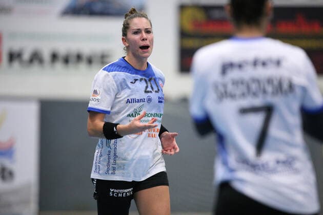 Emily Boelk (Thueringer HC 20) GER, Handball, 1. Bundesliga Frauen, HSG Blomberg-Lippe gegen Thueringer HC, 13.11.2019 Blomberg Copyright: xStrohdiekx Eibner-Pressefotox EP_jsk