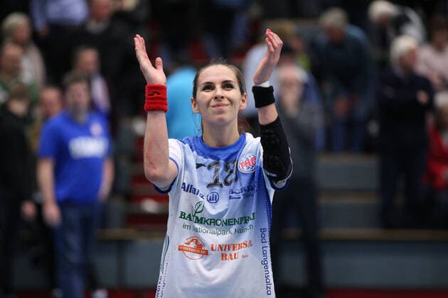 Iveta Koresova (Thueringer HC 18) GER, Handball, 1. Bundesliga Frauen, HSG Blomberg-Lippe gegen Thueringer HC, 13.11.2019 Blomberg Copyright: xStrohdiekx Eibner-Pressefotox EP_jsk