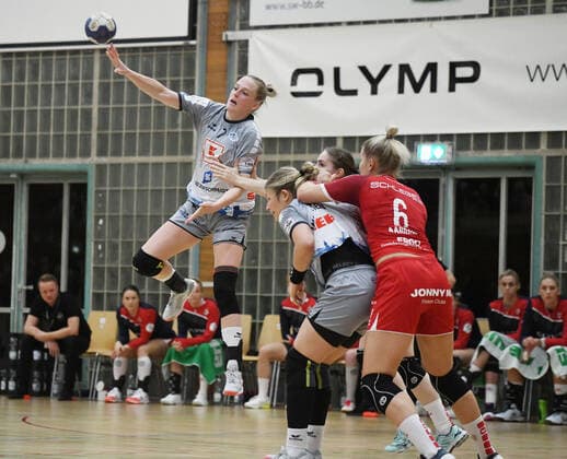 Lynn Knippenborg (Neckarsulmer Union), SG BBM Bietigheim vs. Neckarsulmer Sport Union, 1. Bundesliga Frauen, 7. Spieltag, 13.11.2019, Eibner Memmler SG BBM Bietigheim vs. Neckarsulmer Sport Union, 1. Bundesliga Frauen, 7. Spieltag, 13.11.2019 Bietigheim-Bissingen Copyright: xMemmlerx Eibner-Pressefotox EP_mmr