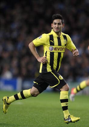 Ilkay Gundogan Borussia Dortmund Manchester City V Borussia Dortmund Uefa Champions League Group D Etihad Stadium, Manchester, England 03 October 2012  Copyright: MaryxEvansxAllstarxRichardxSellers 12542254 editorial use only