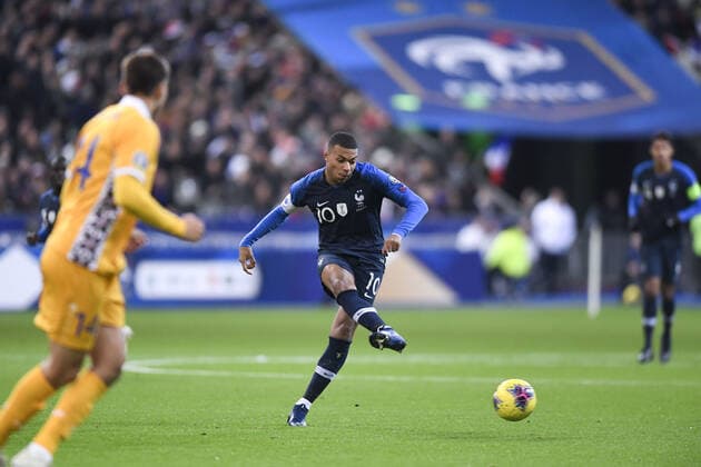 10 KYLIAN MBAPPE (FRA) FOOTBALL : France vs Moldavie - Qualifications Euro 2020 - 14 11 2019 AnthonyBIBARD FEP Panoramic 