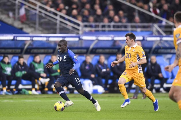 13 N GOLO KANTE (FRA) FOOTBALL : France vs Moldavie - Qualifications Euro 2020 - 14 11 2019 AnthonyBIBARD FEP Panoramic 