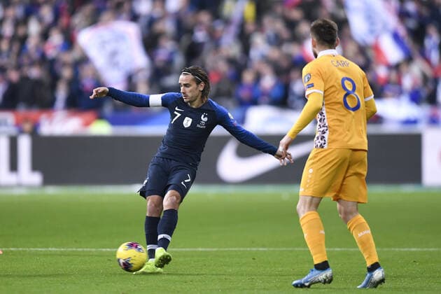 07 ANTOINE GRIEZMANN (FRA) FOOTBALL : France vs Moldavie - Qualifications Euro 2020 - 14 11 2019 AnthonyBIBARD FEP Panoramic 