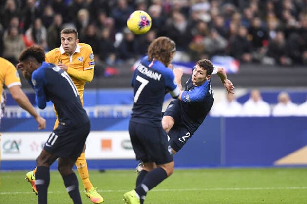 02 BENJAMIN PAVARD (FRA) FOOTBALL : France vs Moldavie - Qualifications Euro 2020 - 14 11 2019 AnthonyBIBARD FEP Panoramic 