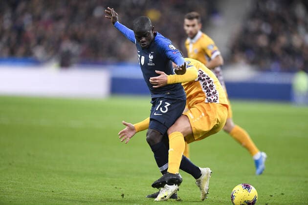 13 N GOLO KANTE (FRA) FOOTBALL : France vs Moldavie - Qualifications Euro 2020 - 14 11 2019 AnthonyBIBARD FEP Panoramic 