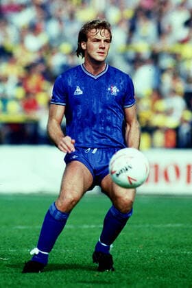 Kerry Dixon, Chelsea FC. 01 September 1985.  Copyright: MaryxEvansxAllstarxStewartxKendall 12096228 editorial use only