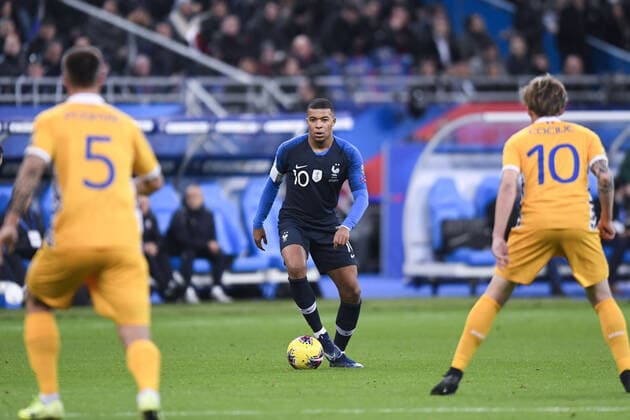 Fußball, EM-Qualifikation, Frankreich - Moldawien 10 KYLIAN MBAPPE (FRA) FOOTBALL : France vs Moldavie - Qualifications Euro 2020 - 14 11 2019 AnthonyBIBARD FEP Panoramic 
