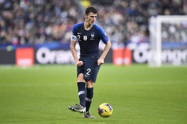 Fußball, EM-Qualifikation, Frankreich - Moldawien 02 BENJAMIN PAVARD (fra) FOOTBALL : France vs Moldavie - Qualifications Euro 2020 - 14 11 2019 AnthonyBIBARD FEP Panoramic 