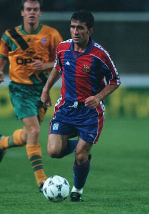 Gheorghe Hagi Barcelona FC 14 August 1994  Copyright: MaryxEvansxAllstarxTonyxEdenden 12103031 editorial use only