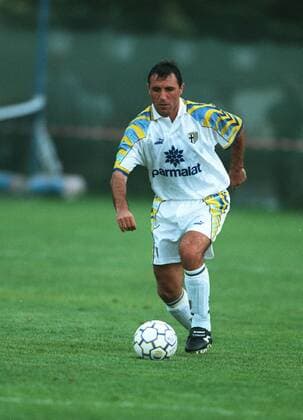 Hristo Stoitchkov Parma FC 10 August 1995  Copyright: MaryxEvansxAllstarxTonyxEdenden 12107294 editorial use only