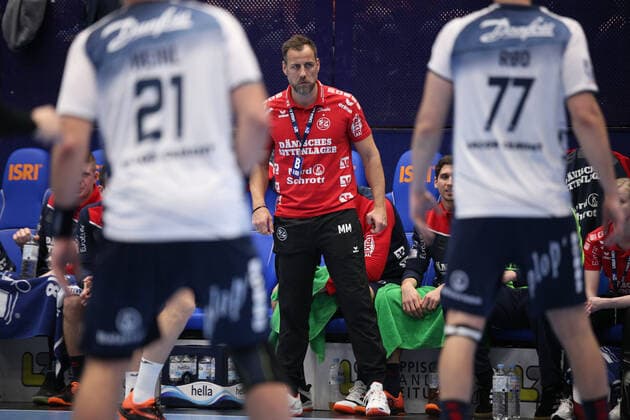 Maik Machulla (Trainer SG Flensburg-Handewitt) GER, Handball, 1. Bundesliga, TBV Lemgo Lippe gegen SG Flensburg-Handewitt, 14.11.2019 Lemgo Copyright: xStrohdiekx Eibner-Pressefotox EP_jsk