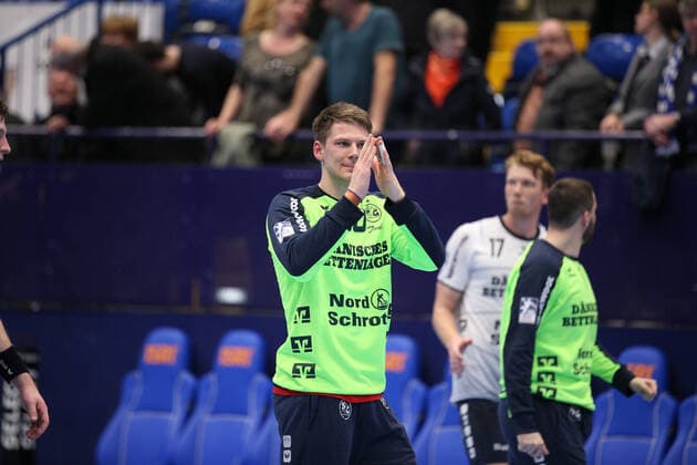 Torbjoern Bergerud (SG Flensburg-Handewitt 30) GER, Handball, 1. Bundesliga, TBV Lemgo Lippe gegen SG Flensburg-Handewitt, 14.11.2019 Lemgo Copyright: xStrohdiekx Eibner-Pressefotox EP_jsk