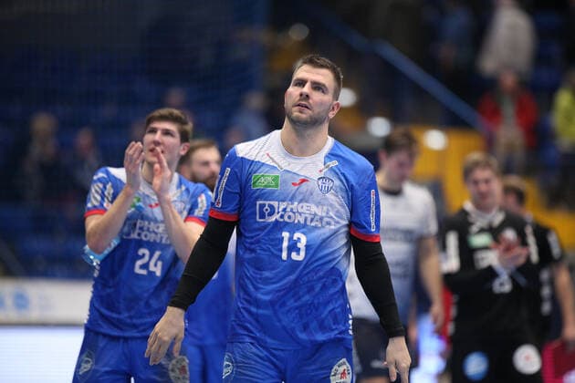 Christoph Theuerkauf (TBV Lemgo Lippe 13) GER, Handball, 1. Bundesliga, TBV Lemgo Lippe gegen SG Flensburg-Handewitt, 14.11.2019 Lemgo Copyright: xStrohdiekx Eibner-Pressefotox EP_jsk