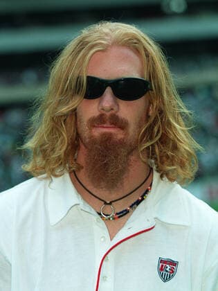 Alexi Lalas Usa 13 November 1997  Copyright: MaryxEvansxAllstarxGrahamxWhitbyxBoot 12122135 editorial use only