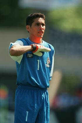 Jorge Campos Mexico 07 July 1998  Copyright: MaryxEvansxAllstarxStewartxKendall 12127909 editorial use only