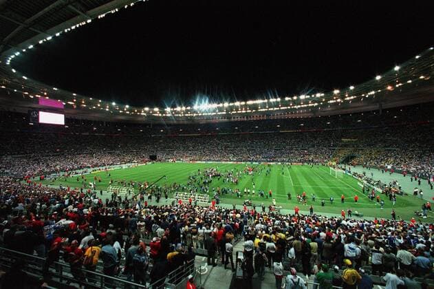 Stade De France Brazil V France 12 July 1998  Copyright: MaryxEvansxAllstarxStewartxKendall 12129708 editorial use only