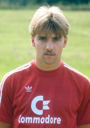 Hans-Dieter Flick (FC Bayern München) im Portrait. Aufn. 01.07.1985 (geschätzt).