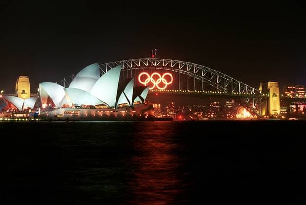 Opera House & Sydney Bridge Sydney Olympic Games, Olympische Spiele, Olympia, OS  Copyright: MaryxEvansxAllstarxPaulxMcfegan 12150596