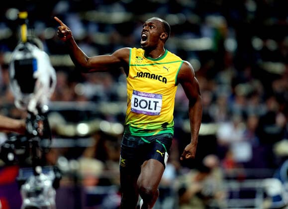 Usain Bolt Wins Gold Jamaica London 2012 Olympic Games, Olympische Spiele, Olympia, OS Mens 200m Final Stratford, London, England 09 August 2012  Copyright: MaryxEvansxAllstarxPaulxMcfegan 12160000