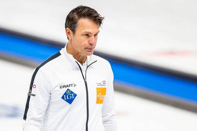 191116 Thomas Ulsrud of Norway looks dejected during the European Curling Championship on November 16, 2019 in Helsingborg. Photo: Mathilda Ahlberg BILDBYRAN Cop 178 bbeng curling dam vm norway norge European Championship, EM, Europameisterschaft Depp *** 191116 Thomas Ulsrud of Norway looks dejected during the European Curling Championship on November 16, 2019 in Helsingborg Photo Mathilda Ahlberg BILDBYRAN Cop 178 bbeng curling dam vm norway norge european championship Depp,  Copyright: MATHILDAxAHLBERG BB191116BB168