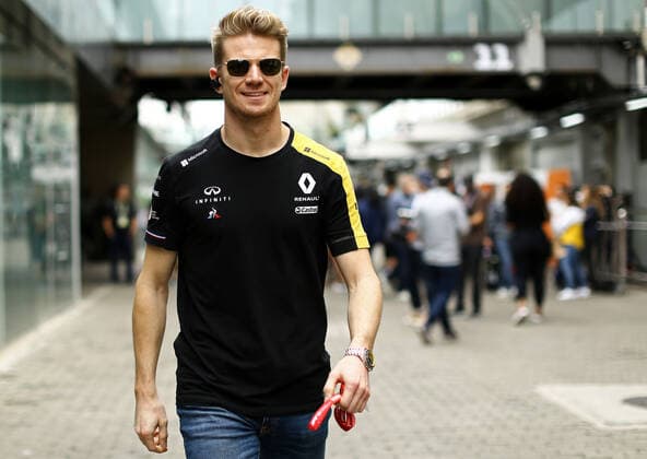 16th November 2019; Autodromo Jose Carlos Pace, Sao Paulo, Brazil; Formula One Brazil Grand Prix, Qualifying Day; Nico Hulkenberg (GER) Renault F1 Team RS19 - Editorial Use  ActionPlus12188440 HeulerxAndrey