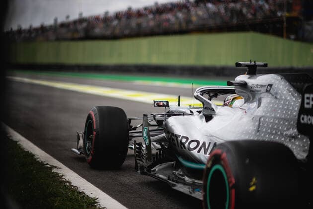 Treino classificatório GP Brasil F1 2019 SÃO PAULO, SP - 16.11.2019: TREINO CLASSIFICATÓRIO GP BRASIL F1 2019 - Lewis Hamilton (GBR) during the Formula 1 2019 Brazilian Grand Prix held at the Interlagos Circuit in São Paulo, SP. (Photo: Victor Eleutério Fotoarena) x1832254x  VictorxEleutério