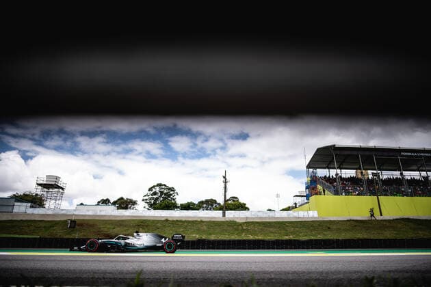 Treino classificatório GP Brasil F1 2019 SÃO PAULO, SP - 16.11.2019: TREINO CLASSIFICATÓRIO GP BRASIL F1 2019 - Lewis Hamilton (GBR) during the Formula 1 2019 Brazilian Grand Prix held at the Interlagos Circuit in São Paulo, SP. (Photo: Victor Eleutério Fotoarena) x1832273x  VictorxEleutério