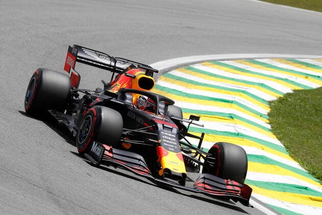 FORMULA 1 HEINEKEN GRANDE PRÃäMIO DO BRASIL 2019 16.11.2019, Autodromo Jose Carlos Pace, Interlagos, FORMULA 1 HEINEKEN GRANDE PRÃäMIO DO BRASIL 2019 , im Bild Max Verstappen (NEL 33), Aston Martin Red Bull Racing