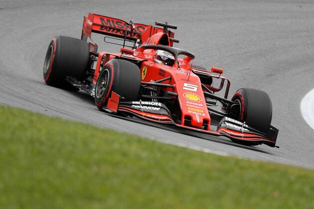 FORMULA 1 HEINEKEN GRANDE PRÃäMIO DO BRASIL 2019 16.11.2019, Autodromo Jose Carlos Pace, Interlagos, FORMULA 1 HEINEKEN GRANDE PRÃäMIO DO BRASIL 2019 , im Bild Sebastian Vettel (GER 5), Scuderia Ferrari Mission Winnow