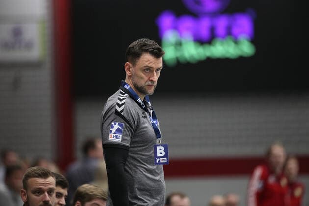 Piotr Przybecki (Trainer VfL Luebeck-Schwartau) GER, Handball, 2. Bundesliga, TuS N-Luebbecke gegen VfL Luebeck-Schwartau, 16.11.2019 Luebbecke Copyright: xEibner-Pressefotox xJanxStrohdiekx EP_JSK
