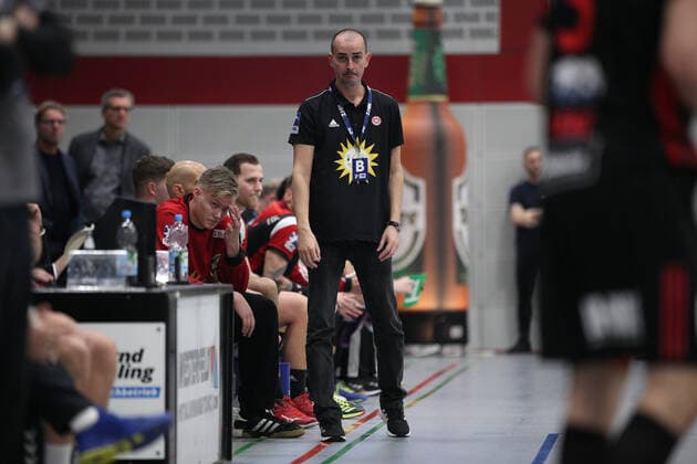 Emir Kurtagic (Trainer TuS N-Luebbecke) GER, Handball, 2. Bundesliga, TuS N-Luebbecke gegen VfL Luebeck-Schwartau, 16.11.2019 Luebbecke Copyright: xEibner-Pressefotox xJanxStrohdiekx EP_JSK